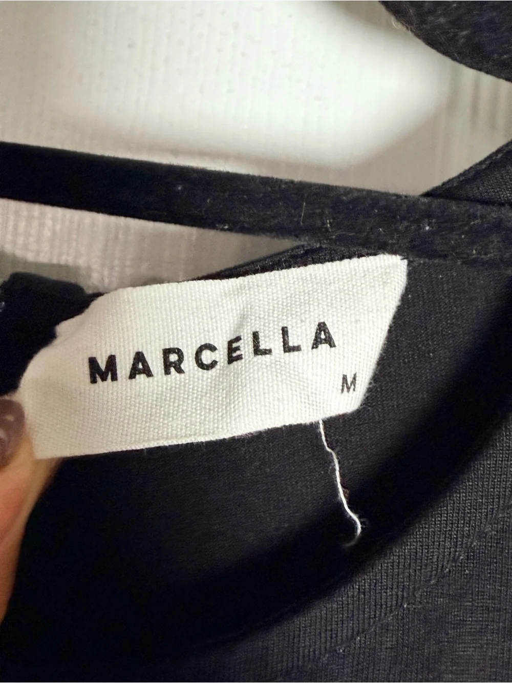 MARELLA Whitney Black Sleeveless Wide-Leg Jumpsuit - Picture 6 of 6